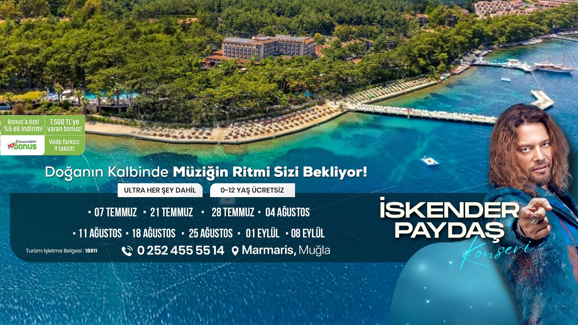 Club Marmaris Palace görünümü 3